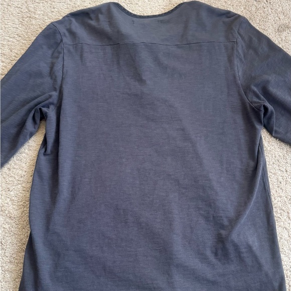 Men's Hudson and Vince Long Sleeve Shirts - Pink and Gray, Size Large - Picture 3 of 16